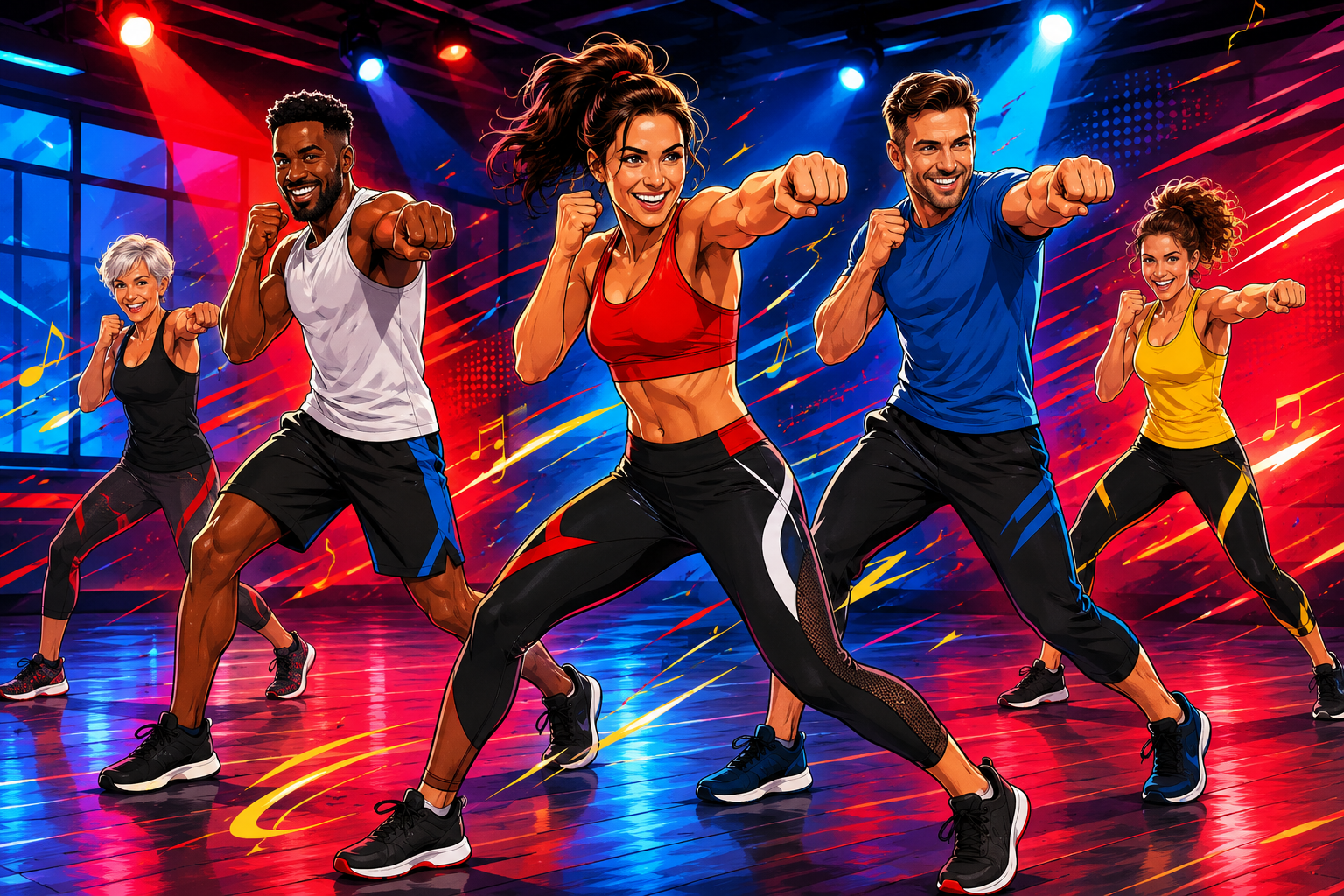 Cours de Cardio Boxe au Cercle SBF33