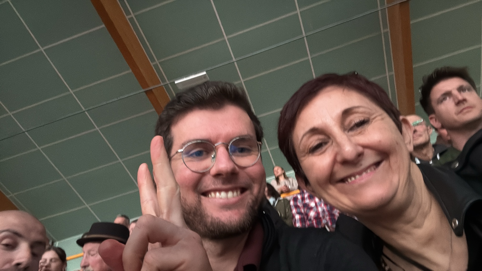 Supporters du Cercle pendant la compétition